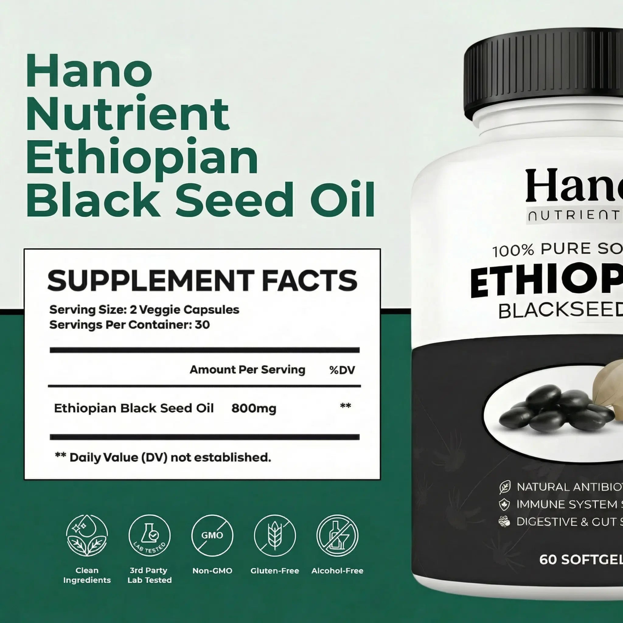 Ethiopian Black Seed Oil